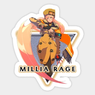 MILLIA RAGE Sticker